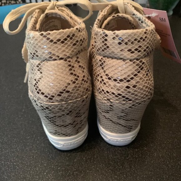 NWT - Juicy Couture Women's Wedge Sneakers - Picture 6 of 9